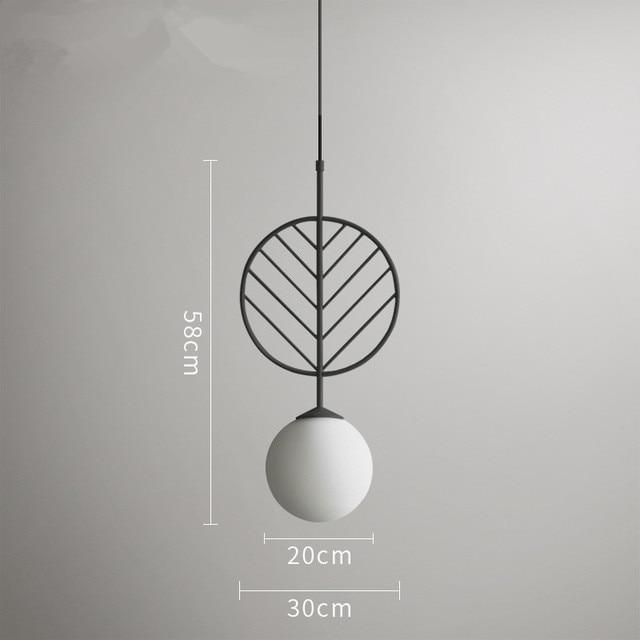 Sora – Coloured Iron Pendant Light