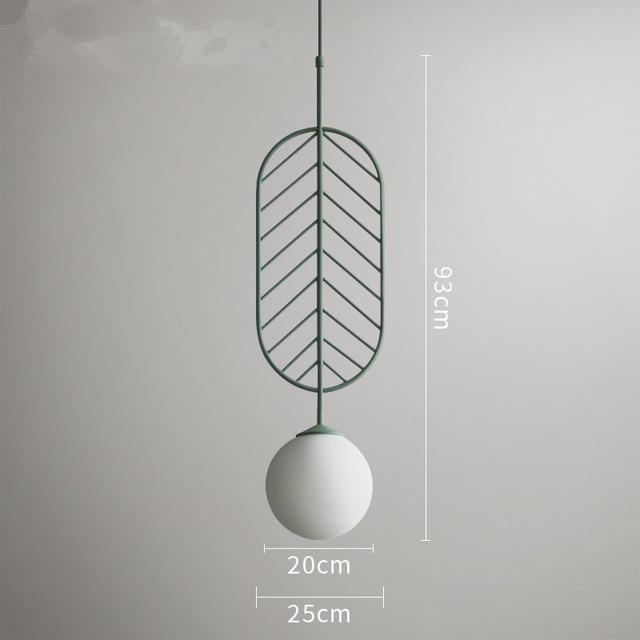 Sora – Coloured Iron Pendant Light