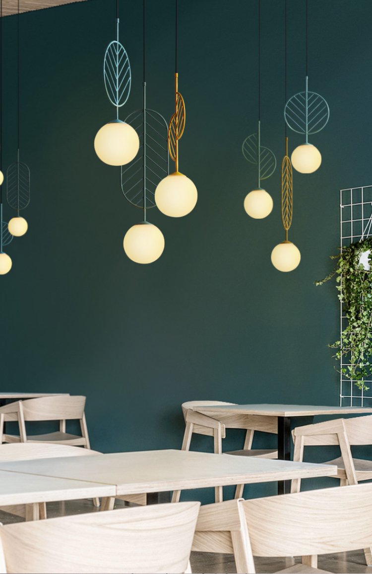 Sora – Coloured Iron Pendant Light