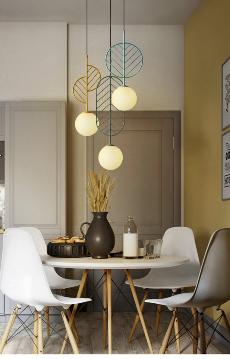 Sora – Coloured Iron Pendant Light
