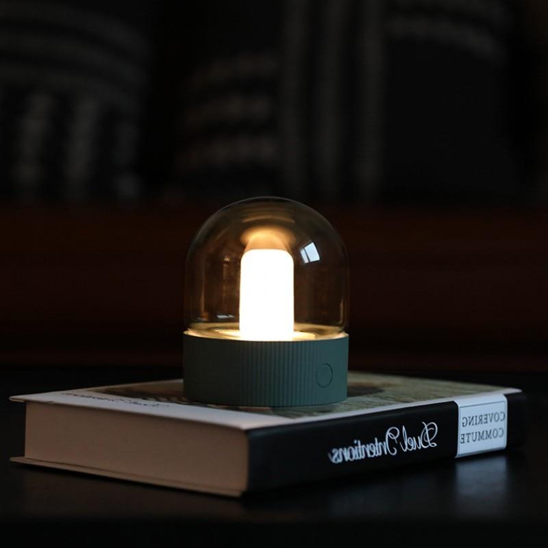 Mio – Rechargeable Glass Dome Night Lamp
