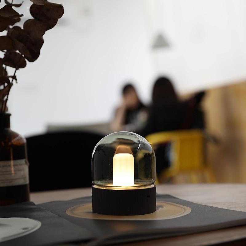 Mio – Rechargeable Glass Dome Night Lamp