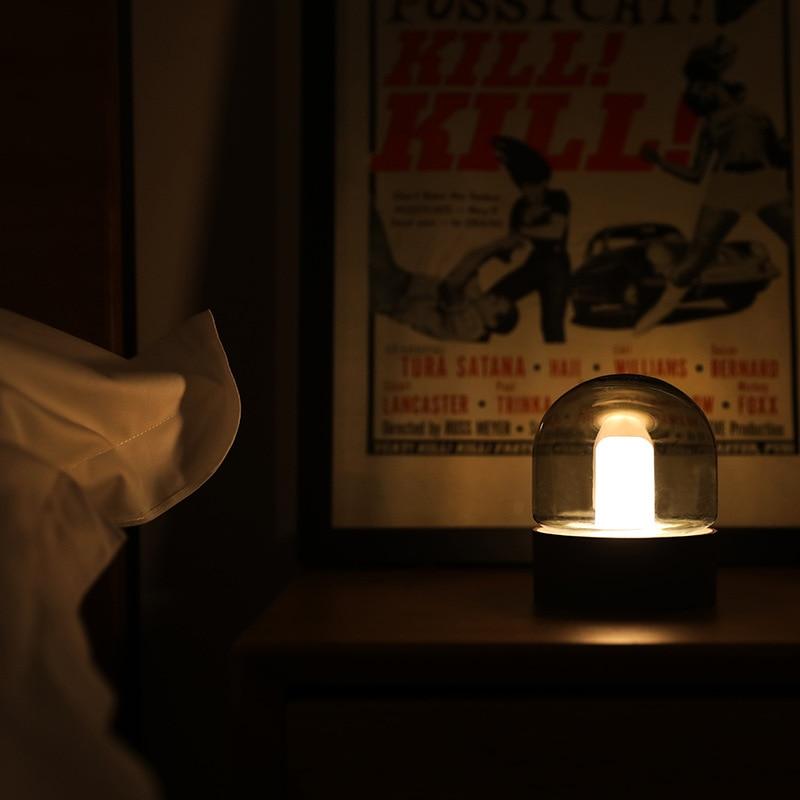 Mio – Rechargeable Glass Dome Night Lamp