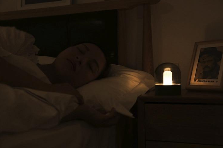 Mio – Rechargeable Glass Dome Night Lamp