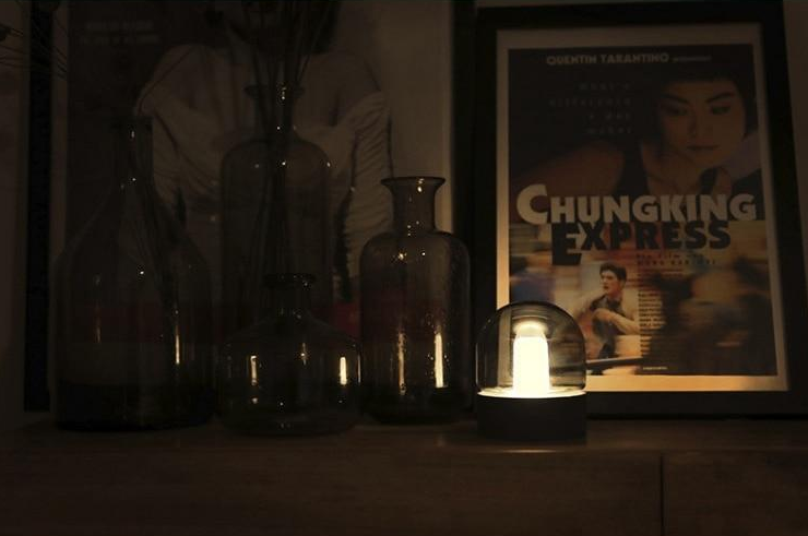 Mio – Rechargeable Glass Dome Night Lamp