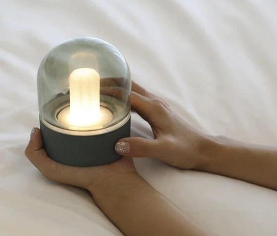Mio – Rechargeable Glass Dome Night Lamp