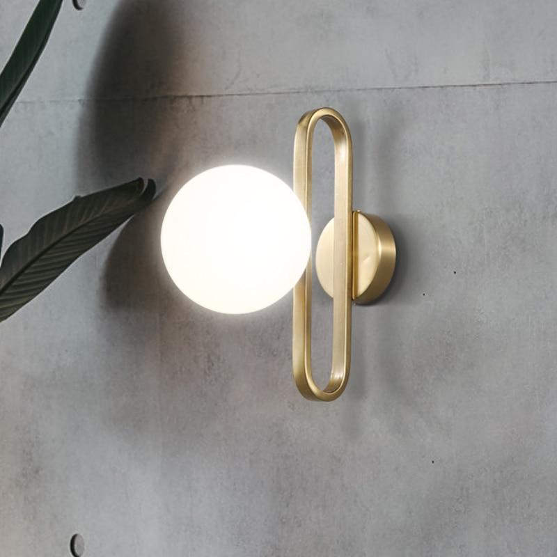 Nao – Plated Iron Linear LED Wall Light
