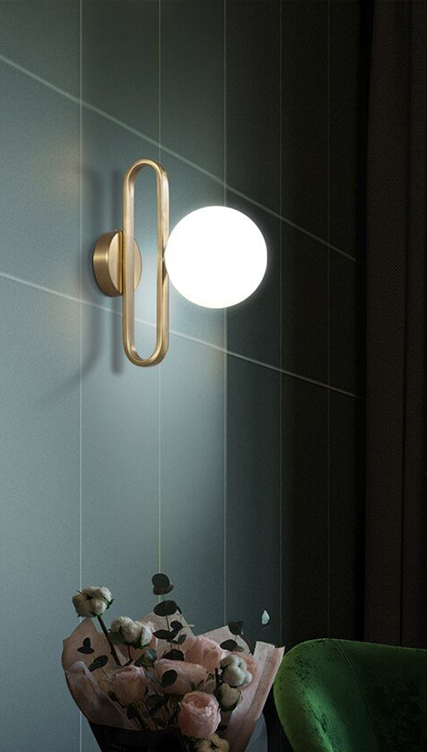 Nao – Plated Iron Linear LED Wall Light
