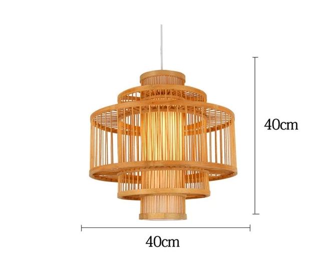 Arcade – Hand-Formed Bamboo Pendant Shade