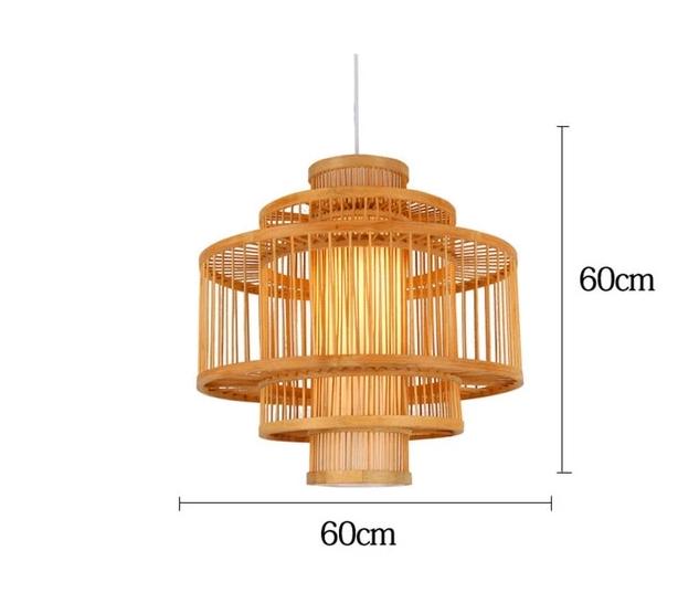 Arcade – Hand-Formed Bamboo Pendant Shade