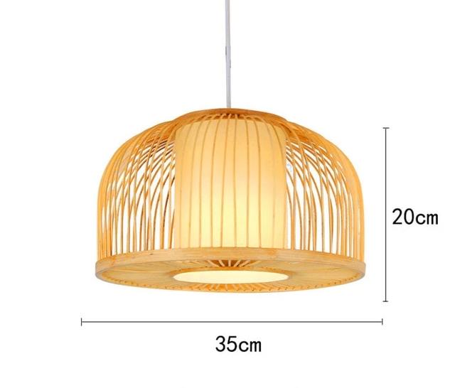 Arcade – Hand-Formed Bamboo Pendant Shade