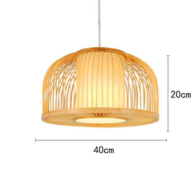 Arcade – Hand-Formed Bamboo Pendant Shade