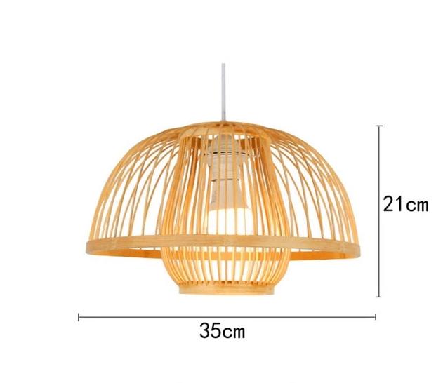 Arcade – Hand-Formed Bamboo Pendant Shade