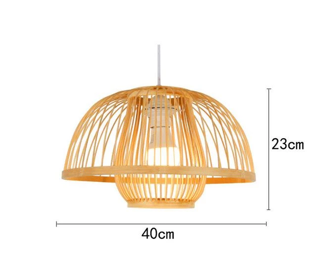 Arcade – Hand-Formed Bamboo Pendant Shade