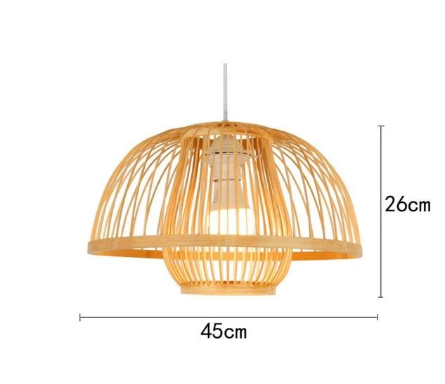 Arcade – Hand-Formed Bamboo Pendant Shade