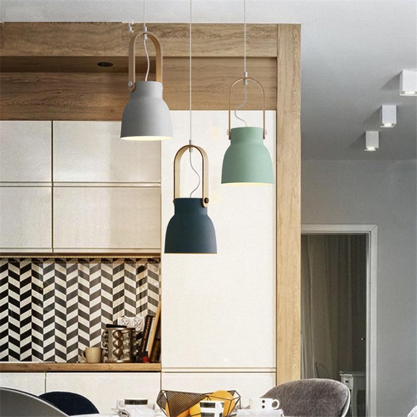 Dome – Colour-Block Metal Pendant Shade