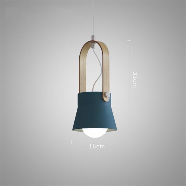 Dome – Colour-Block Metal Pendant Shade
