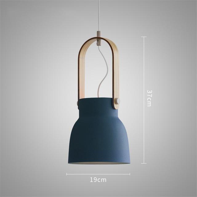 Dome – Colour-Block Metal Pendant Shade