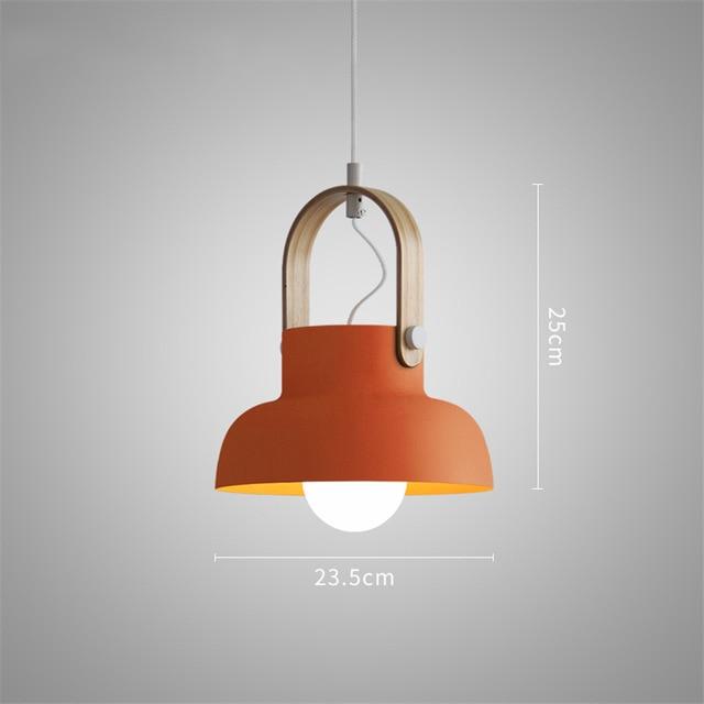 Dome – Colour-Block Metal Pendant Shade
