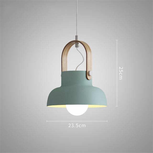 Dome – Colour-Block Metal Pendant Shade