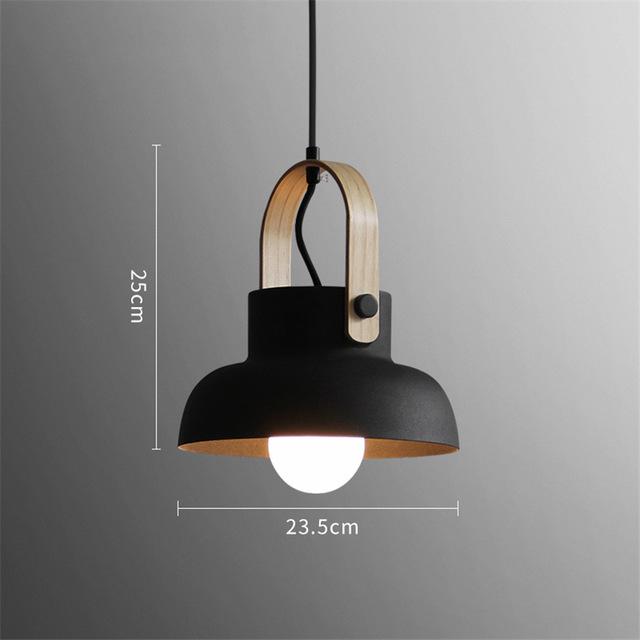 Dome – Colour-Block Metal Pendant Shade