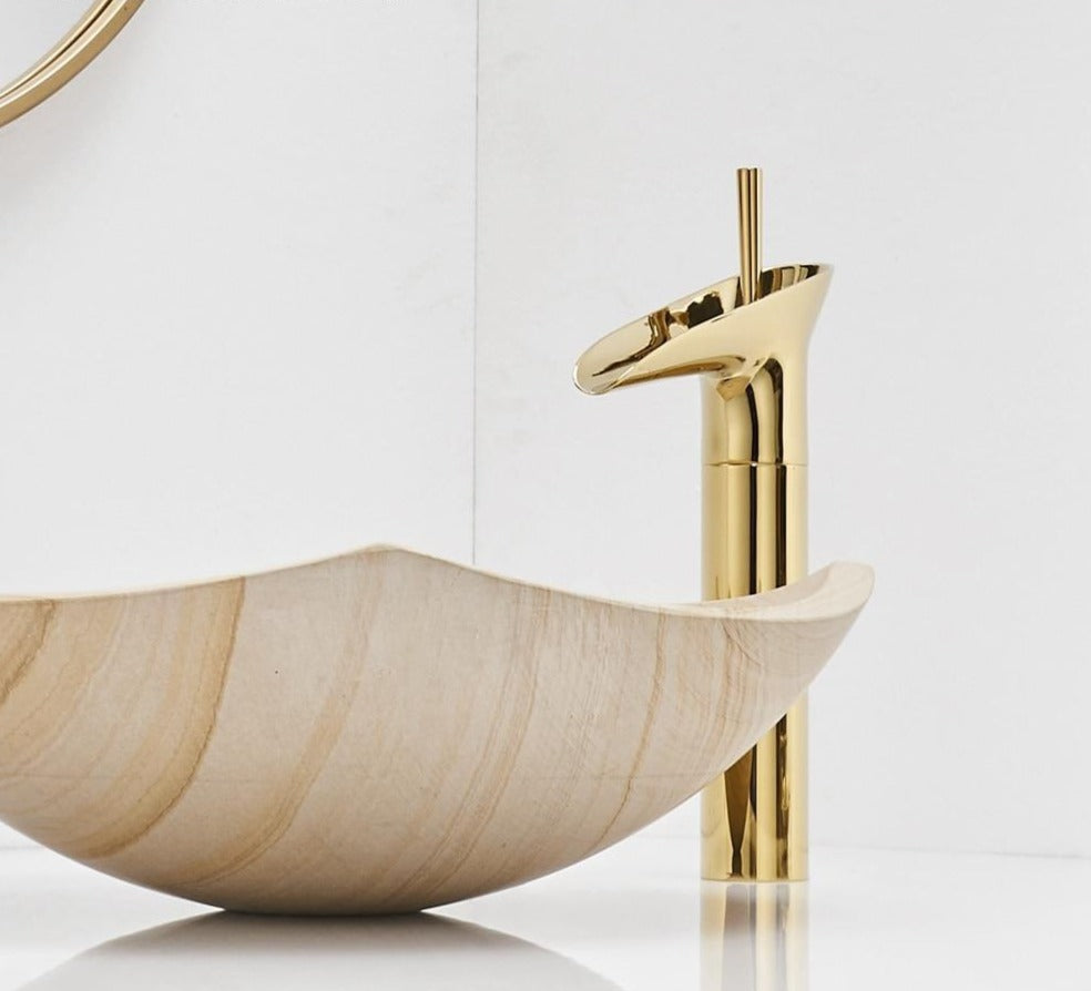 Bergamo – Single Lever Waterfall Basin Tap