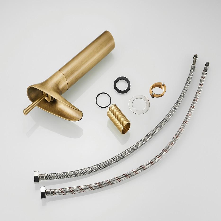 Bergamo – Single Lever Waterfall Basin Tap