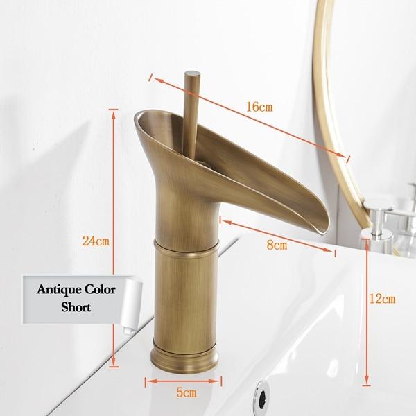 Bergamo – Single Lever Waterfall Basin Tap