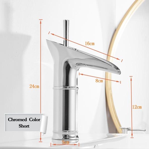 Bergamo – Single Lever Waterfall Basin Tap
