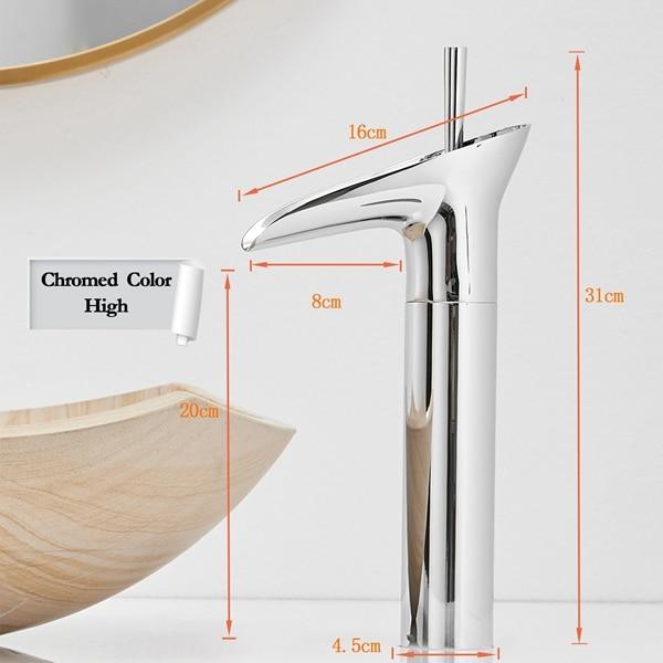 Bergamo – Single Lever Waterfall Basin Tap