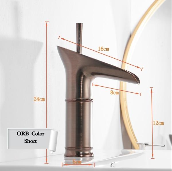 Bergamo – Single Lever Waterfall Basin Tap