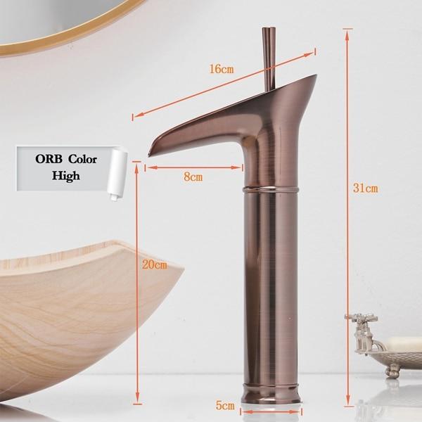 Bergamo – Single Lever Waterfall Basin Tap