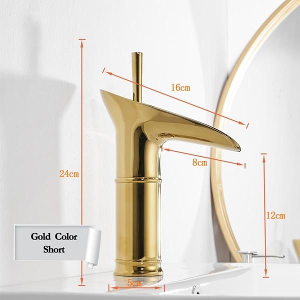 Bergamo – Single Lever Waterfall Basin Tap