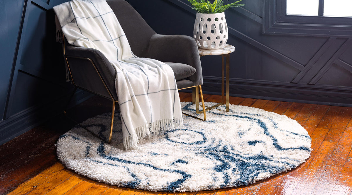 Clemence – Marbled Shag Area Rug